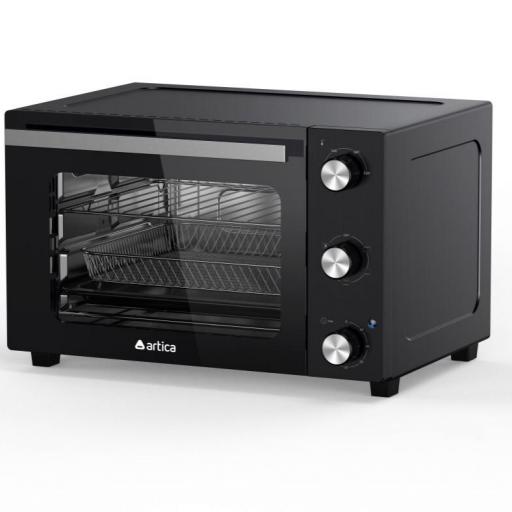 Horno de sobremesa Artica FLOWBAKE - 30L 1500W, Convección, Air Fryer, Temporizador [0]