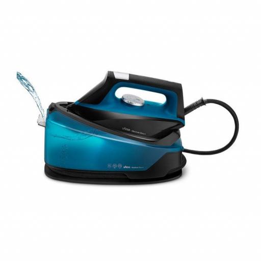 Centro de Planchado Ufesa Absolute Steam  de Vapor 6.5 Bares 290gr/min 2400W Negro/Azul [2]
