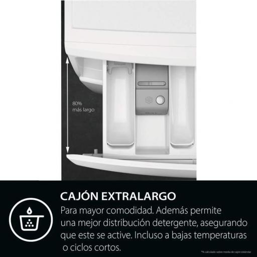 Lavadora AEG Prosense - 10kg, Clase A, 1400rpm, Inverter, Modo Vapor Antialergias, Blanca [2]