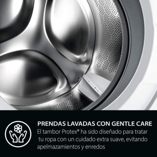 Lavadora AEG Prosense - 10kg, Clase A, 1400rpm, Inverter, Modo Vapor Antialergias, Blanca [3]