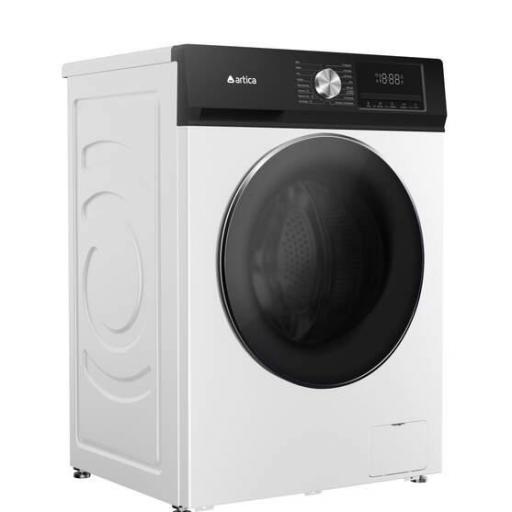 Lavadora Artica - 9 kg, 1400 rpm, Clase A-10%, 60 litros, 16 programas, inox oscuro [3]