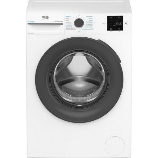 Lavadora Beko - 8 kg, Clase A, 15 Programas, EnergySpin, 1200 rpm, Blanco