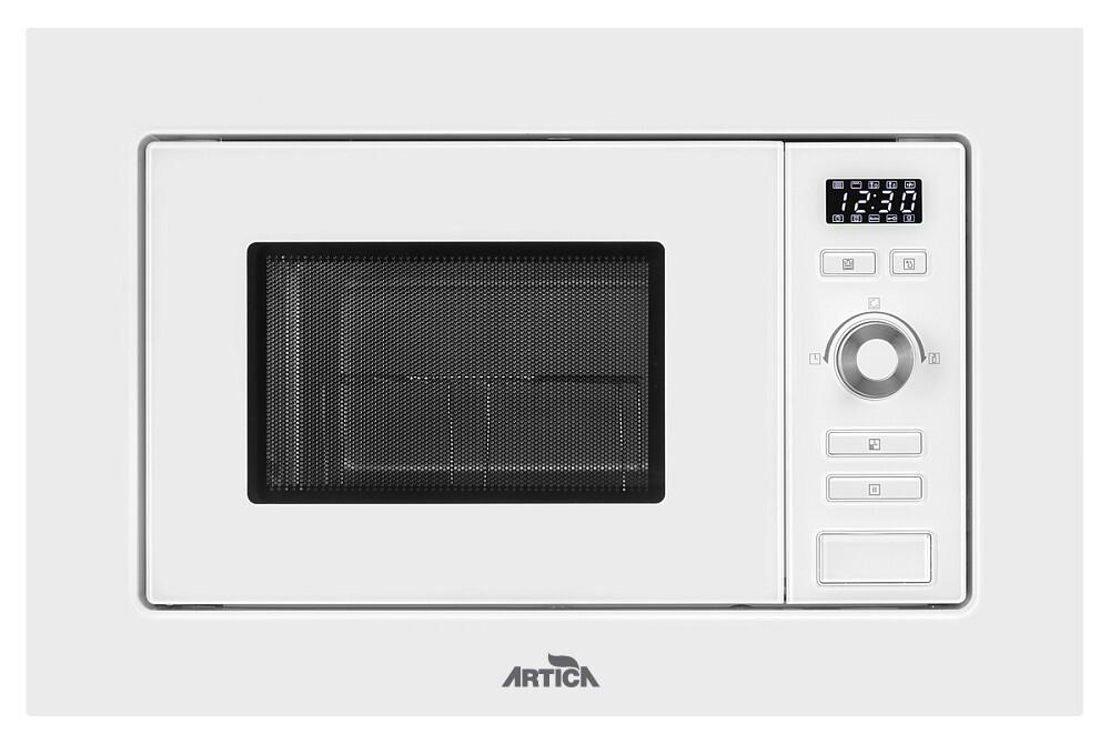 Microondas Artica - Integrable, Display, 20 L, Blanco