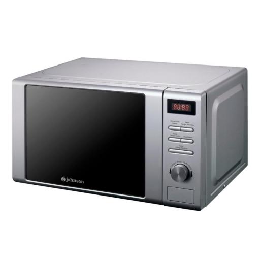 MICROONDAS JOHNSON 20L CON GRILL INOX JOMI20GDX