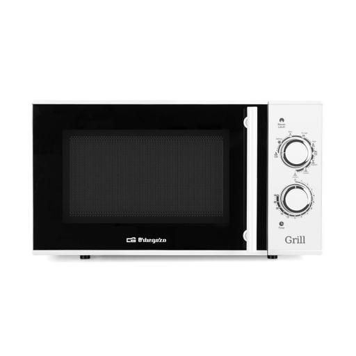 Microondas ORBEGOZO  23L 900w, Grill 1000w, Temporizador 30 min. Funcion descongelacion