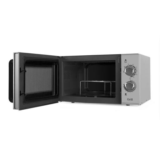MICROONDAS CON GRILL ORBEGOZO  25 LITROS INOX Potencia microondas: 900 W. Potencia del grill: 1100 W [3]