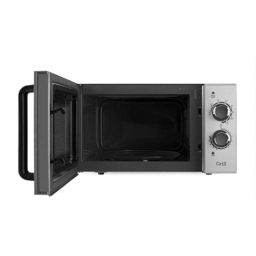 MICROONDAS CON GRILL ORBEGOZO  25 LITROS INOX Potencia microondas: 900 W. Potencia del grill: 1100 W [1]