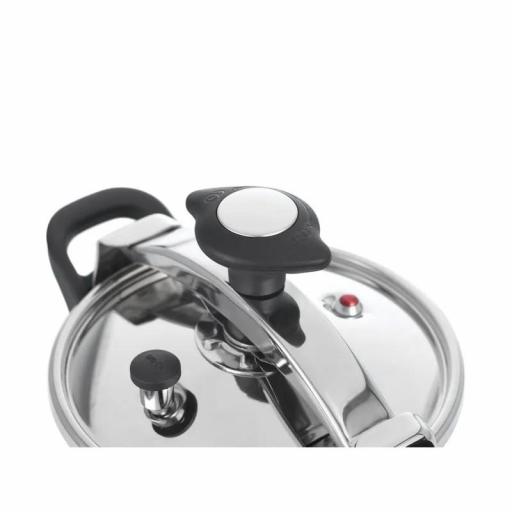  Olla Express JATA a Presión Rápida de 12 litros de acero inoxidable. 3 sistemas de seguridad. Apta para todo tipo de cocinas, incluida inducción. Súper rápida. Fácil uso [2]