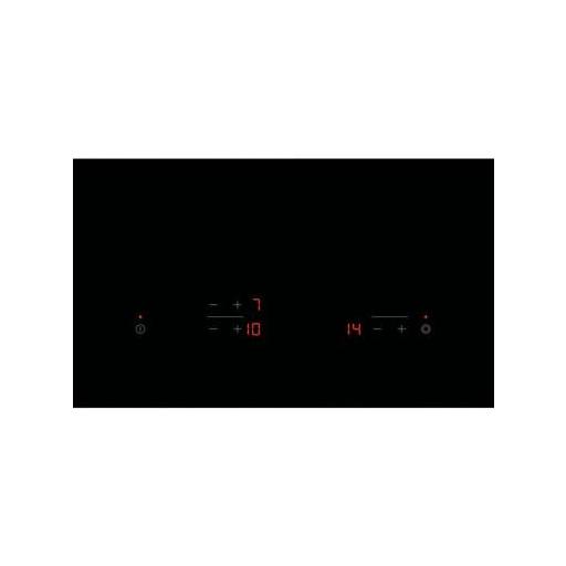 Placa vitrocerámica - Electrolux  3 zonas, Zona grande 27 cm, 60 cm, Negro [1]