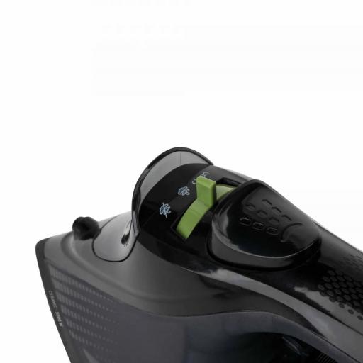 Plancha de vapor Jata 3000 W, Cerámica, 220 gr/min, Negro [2]