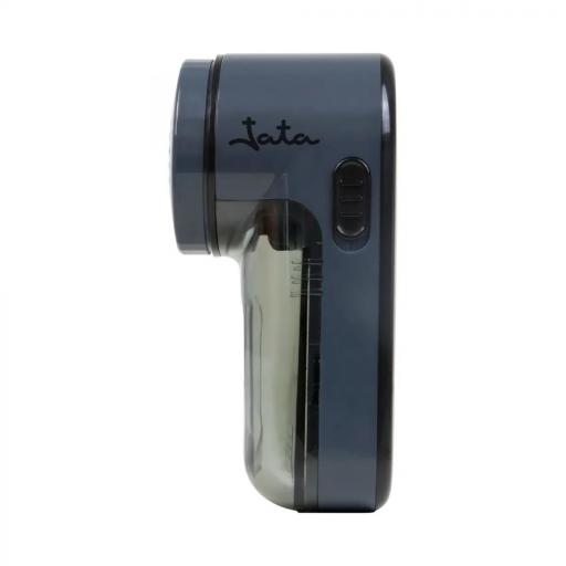  Quitapelusas Eléctrico a Pilas JATA JEQP6688 - Eliminador de Bolitas y Pelusas para Ropa, Cuchillas Acero Inox 50 mm, Sistema de Seguridad, Contenedor Desmontable [2]