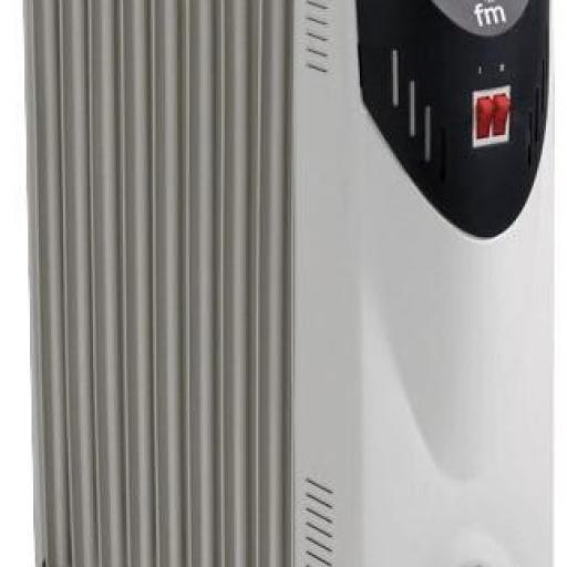 Radiador Aceite FM  - 2000 W, 9 Elementos, Termostato Seguridad, Recogecables [0]