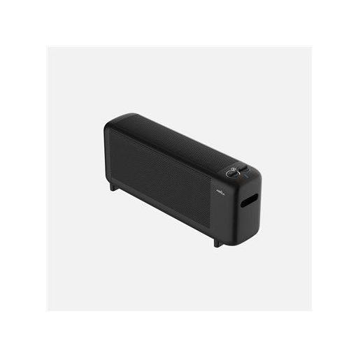 Radiador De Mica Pinsapo 1500w Negro 2pot Antivuelco Luz Ind.protecc.seg.termost.reg.29x65x16cm