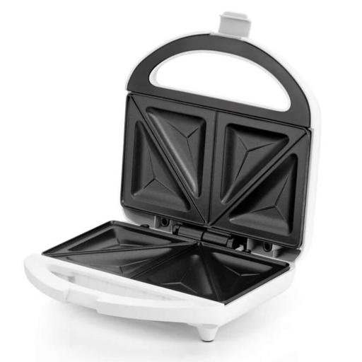Sandwichera Flama 4912FL - 750 W, 2 Sándwiches, Blanco [1]