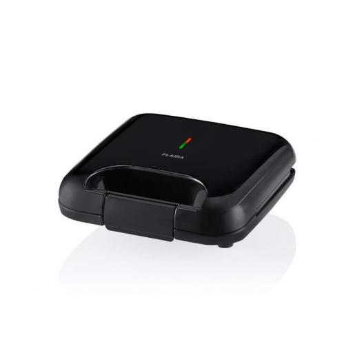 Sandwichera Flama 4930FL - 800 W, 2 Sándwiches, Negra [1]