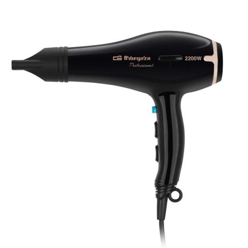 SECADOR DE PELO ORBEGOZO PROFESIONAL NEGRO 2200W AC [2]