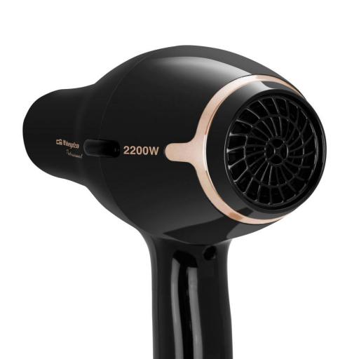 SECADOR DE PELO ORBEGOZO PROFESIONAL NEGRO 2200W AC [3]