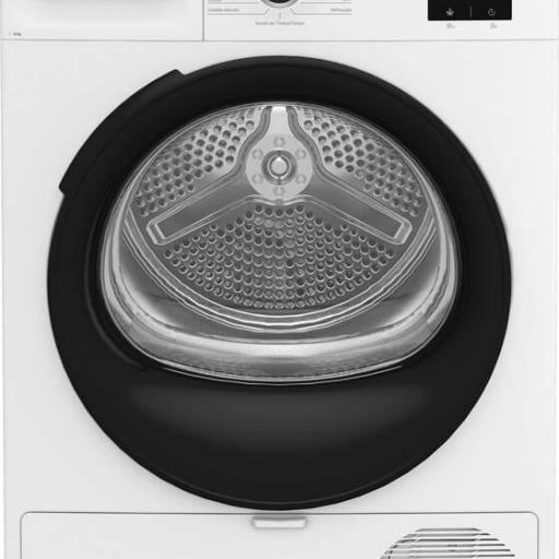 Secadora Beko BM3T38220WB - 8 kg, Clase E, Display, 92, 5 L, 15 Programas, Blanco [1]