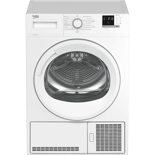 Secadora de Condensación Carga Frontal beko 9Kg B Blanca [0]