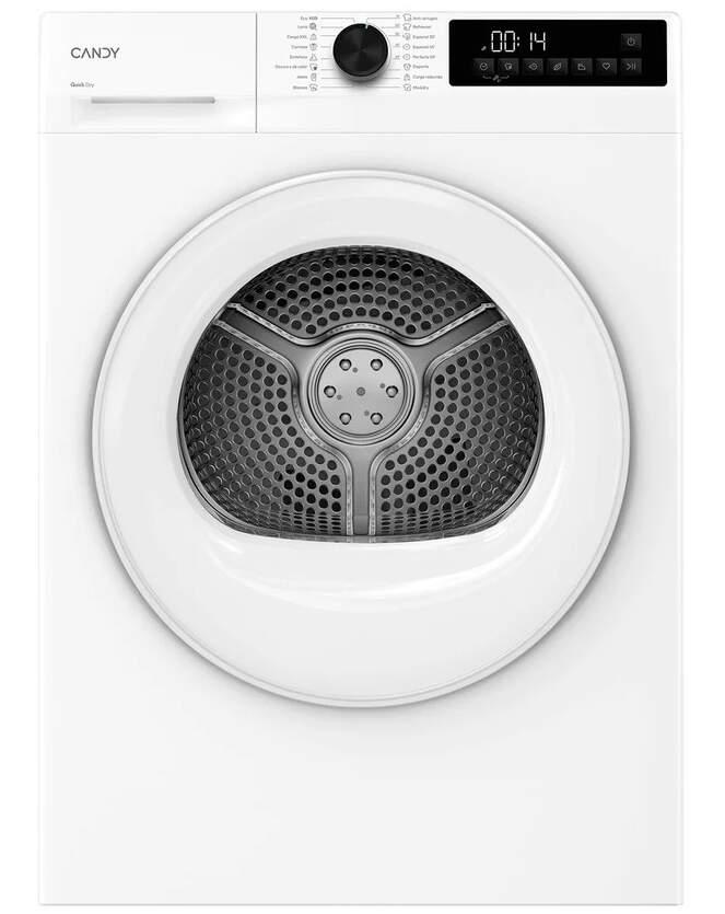 Secadora bomba de calor Candy - Clase E, 8 kg, 15 programas, 64 dB