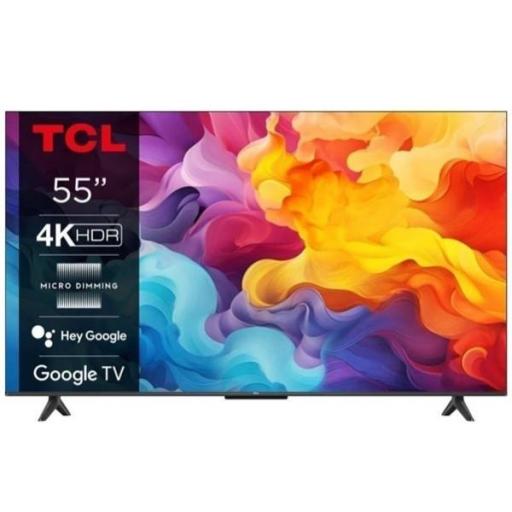 TV 55" TCL Smart Tv - 4K Ultra HD, Google TV, HDR10, ALLM