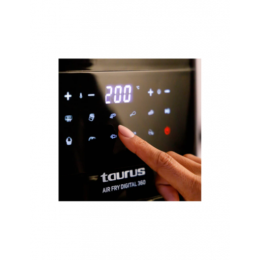 Freidora de Aire Taurus  - 2150 W 7,5 Litros 50-200ºC Negra [2]