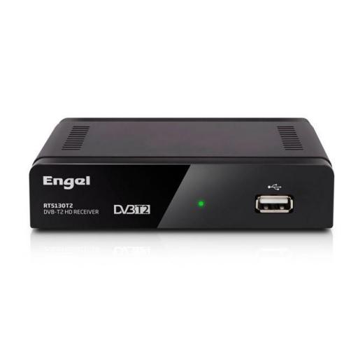 TDT ENGEL - DVB-T2 HD, Grabador HDMI, USB 2.0, H.264, Negro [2]