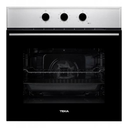 Horno Teka, Multifunción, HydroClean ECO, 70 l, 59.5 cm, Guías telescópicas, Acero Inoxidable [0]