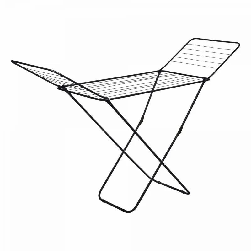 JATA HOGAR HTEN2370 - Tendedero Plegable con Alas 20 m, Acero Pintado, Tendedero Interior y Exterior, Compacto y Resistente, Alas para Sábanas y Toallas