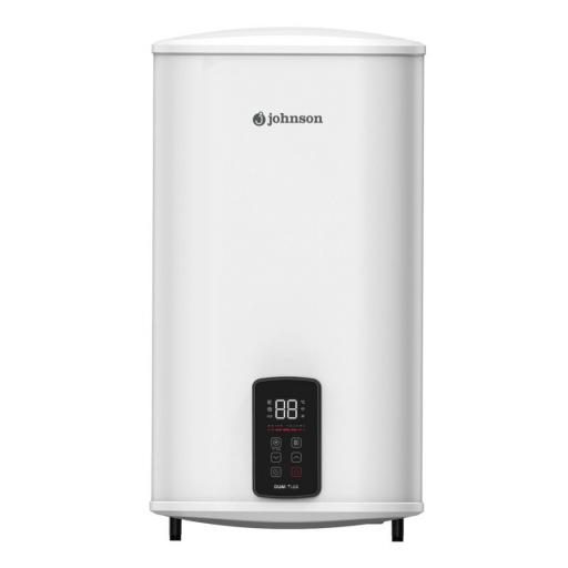 Termo eléctrico vertical/horizontal Johnson  93 litros ​Consumo medio de 3-5 personas  Conexión Wi-Fi  Clase energética B [2]