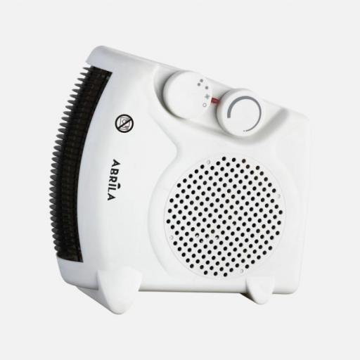 Termoventilador Elec.hopi 2000w Blanco Vertical/horizontal 2pot.3func.termostato Reg.asa 24,5x11,5x24,5cm