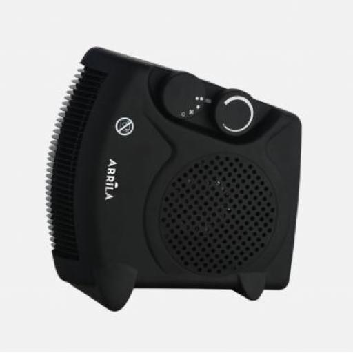 Termoventilador Elec.hopi 2000w Negro Vert/horiz 2pot.3func.term.reg.asa 24,5x11,5x24,5cm
