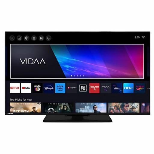 TV Toshiba  43" 4K UHD DLED Smart TV Negro - Televisor [2]