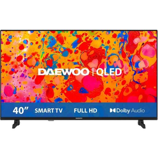 TV Daewoo 40" QLED - Full HD, Smart TV VIDAA, Dolby Audio 16W, HDR10 [1]