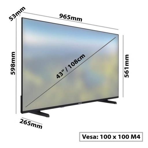 TV DAEWOO 43" UHD ANDROIDTV HDR10 ALLM [2]