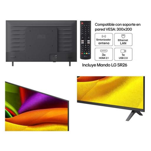 TV LG 43" Nano - 4K Ultra HD, a7 AI Processor 4K Gen9, WebOS 26, 20W, HDR10 Pro [3]