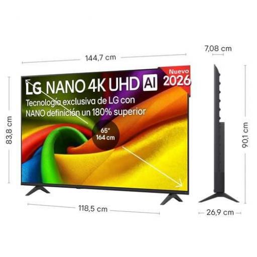 TV LG NANO 4K UHD AI 65" 4K UHD 60Hz Smart TV WebOS HDR10 [1]