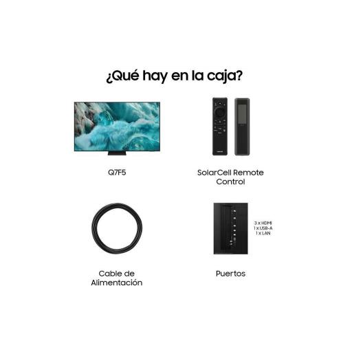 TV Samsung 55" QLED - 4K Ultra HD, Smart TV Tizen con IA, HDR10+, 50 Hz [2]