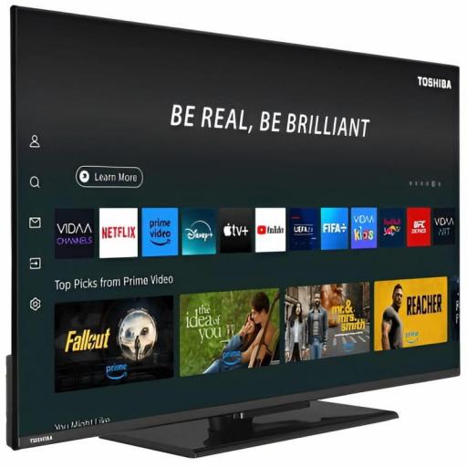 TV Toshiba 40" LED Full HD HDMI USB Altavoces Integrados Negro VIDAA [2]