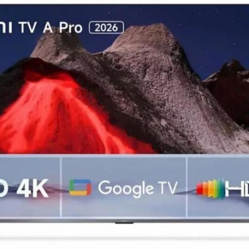 TV Xiaomi 43" QLED A Pro 2026 - 4K Ultra HD, Google TV, Dolby Audio 16W, HDR10 [0]