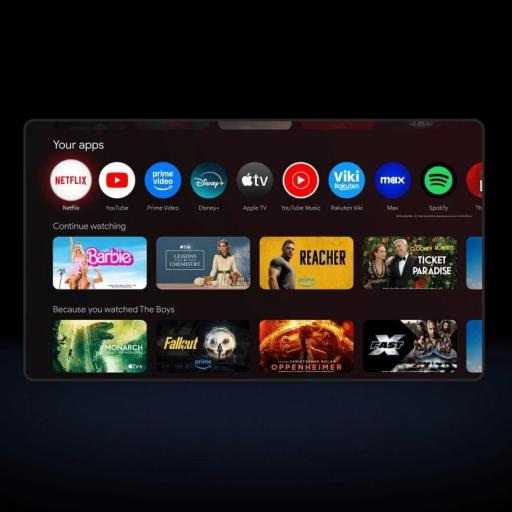 TV Xiaomi 65" QLED  - 4K Ultra HD, Google TV, Dolby Atmos 10W, HDR10+ [1]