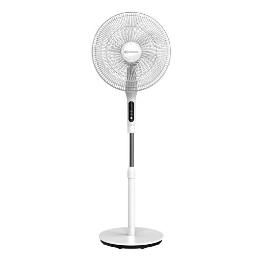 VENTILADOR DE PIE 16″ 65W DIGITAL 3 VELOCIDADES TIMER BASE CIRCULAR