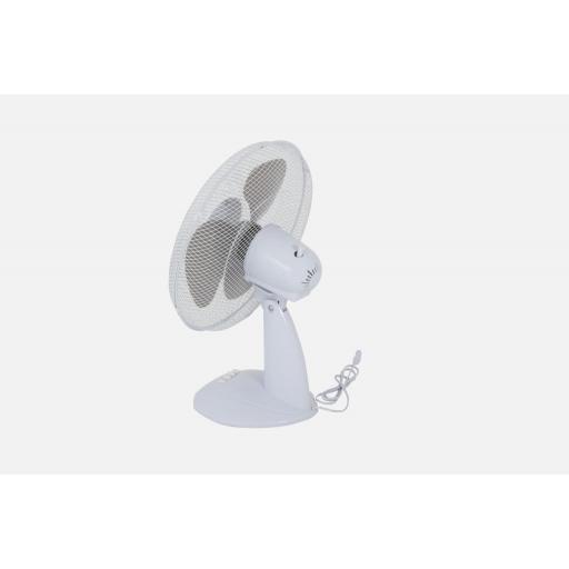 Ventilador de sobremesa Artica AVS4000 - 40 cm, 40 W, 3 palas, Blanco [1]