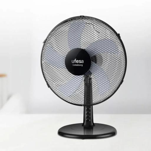 VENTILADOR SOBREMESA UFESA GOTEBORG 30CM 45W NG [2]