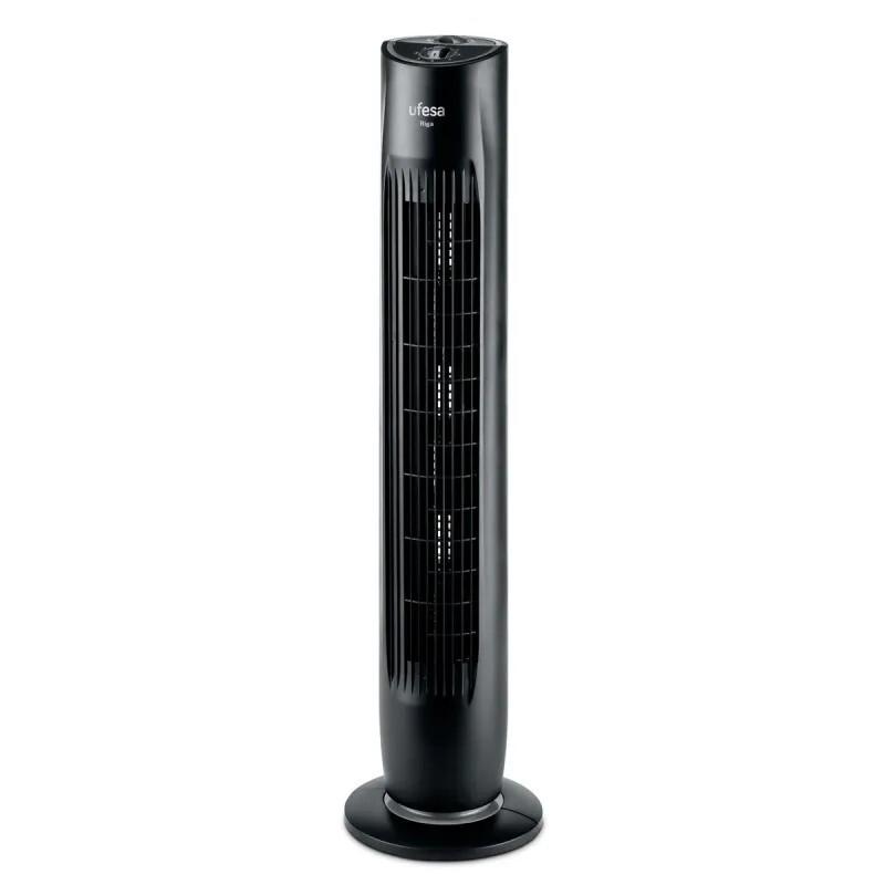 Ventilador Torre Ufesa Riga - 45W, 79cm, Temporizador, 3 Velocidades, Oscilante
