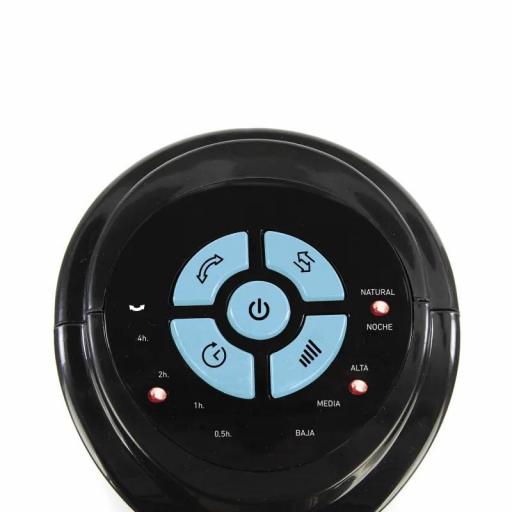 Ventilador Torre Jata JVVT3042 - 82 cm, 45 W, Temporizador, Mando a distancia, Negro [2]