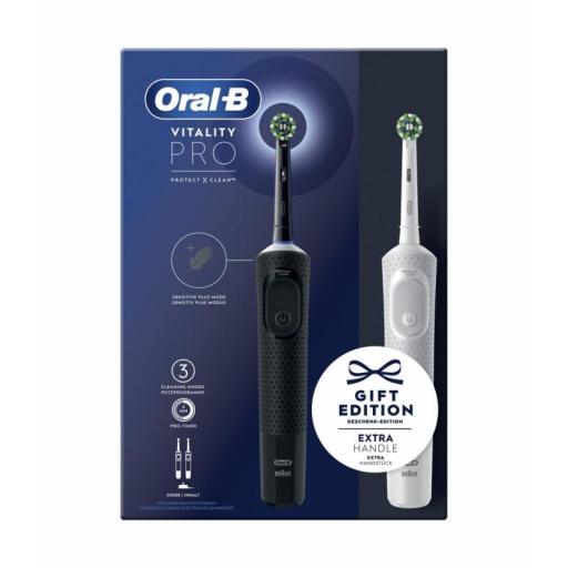 cepillo dental duo Vitality Pro Duo Black/White (EB50BRB+EB50RB) 1CAR [0]