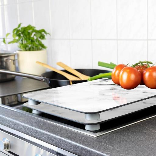 PLACAS COBERTORAS DE VIDRIO wenko UNIVERSALES MARMOL [2]