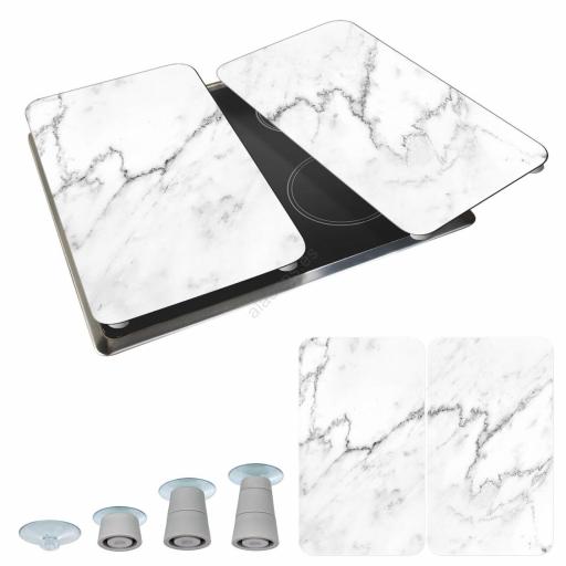 PLACAS COBERTORAS DE VIDRIO wenko UNIVERSALES MARMOL [1]