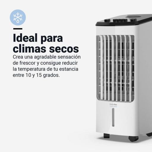 Climatizador Evaporativo Universal Blue Yucatan 6004 - 80W, Depósito 4L, 270m3/h, 2 Modos [2]